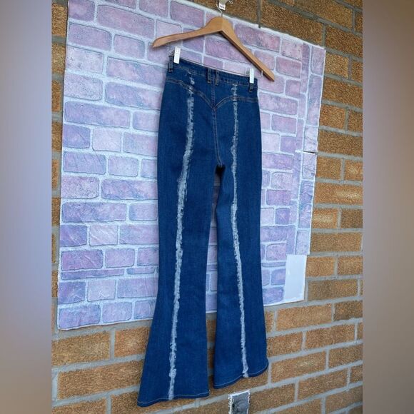 I.AM.GIA Savannah Mid-Rise Flare Jeans small - Picture 9 of 12